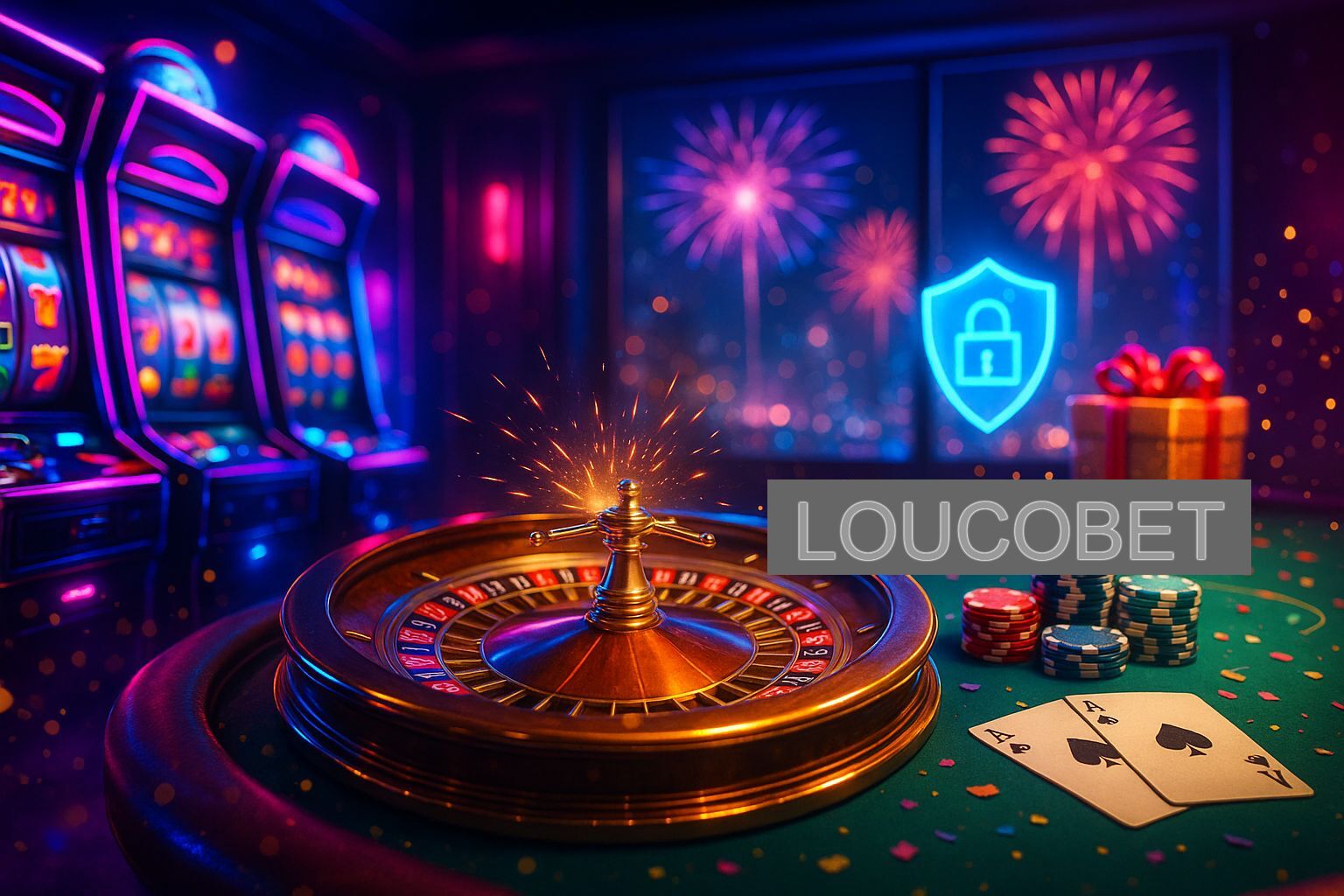 Jogos emocionantes no LOUCOBET
